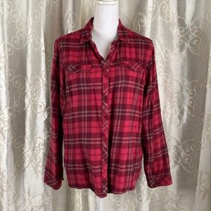 Columbia Button Down Flannel Shirt - XL 👚